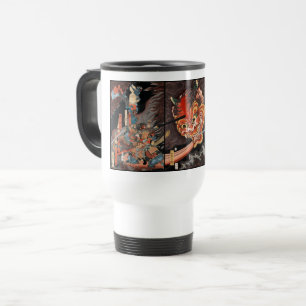 Mug De Voyage Oni Shutendoji vintage contre Minamoto no Yorimits