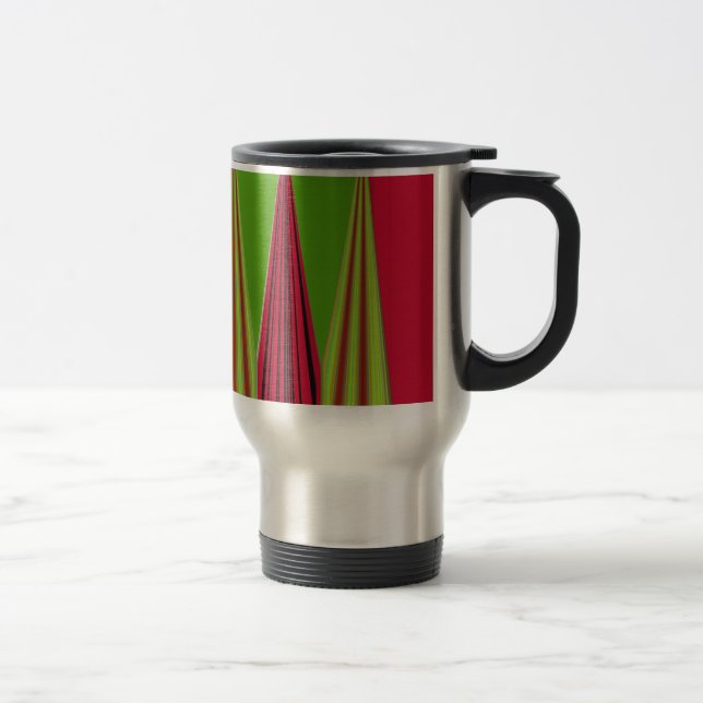 MUG DE VOYAGE OR ROUGE VERT (Droit)