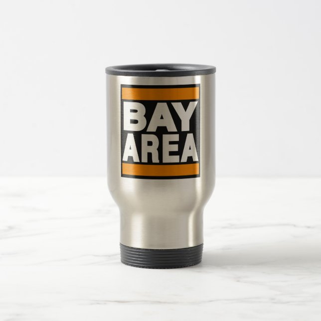 Mug De Voyage Orange de région de baie (Centre)