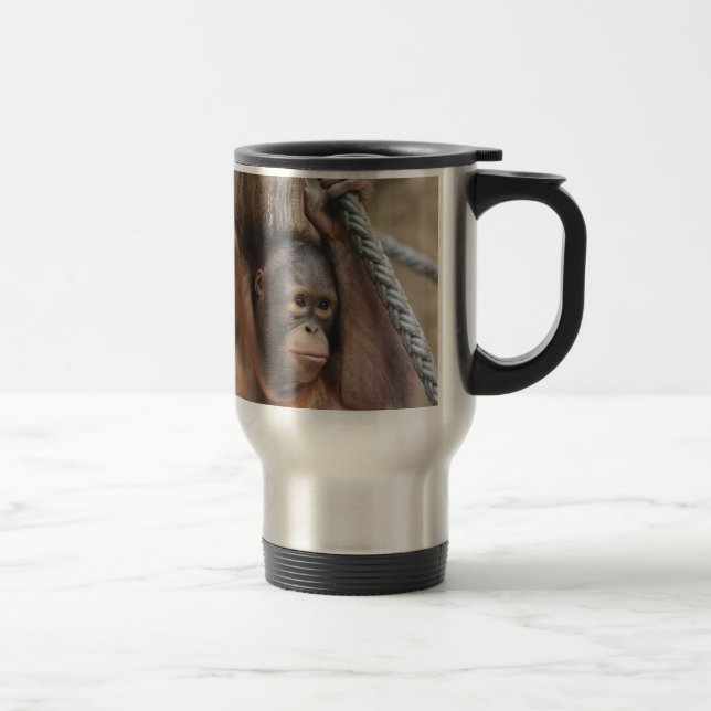 Mug De Voyage OrangUtan 002 (Droit)