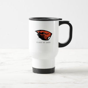 Mug De Voyage Oregon State Beavers   Tête de castor