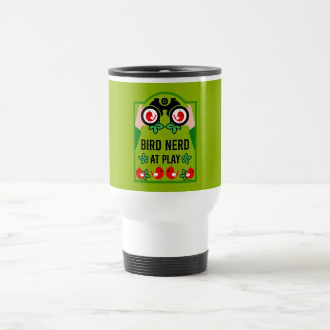 Mug De Voyage Original Unique Birdwatcher (Centre)