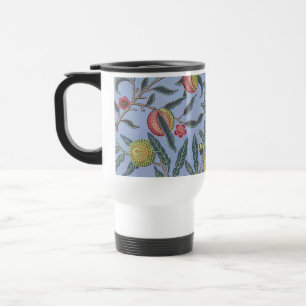 Mug De Voyage Ornement Bleu de Grenade Fruit William Morris