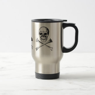 Mug De Voyage Os de crâne et de croix