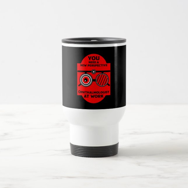 Mug De Voyage Ostéopathie chirurgiens oculaires (Centre)