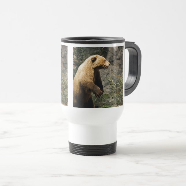Mug De Voyage Ours fier (Devant droit)