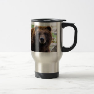 Mug De Voyage Ours gris Brown