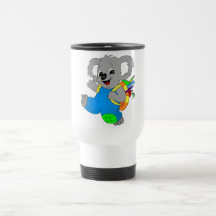 Mug De Voyage Ours Koala avec sac à dos