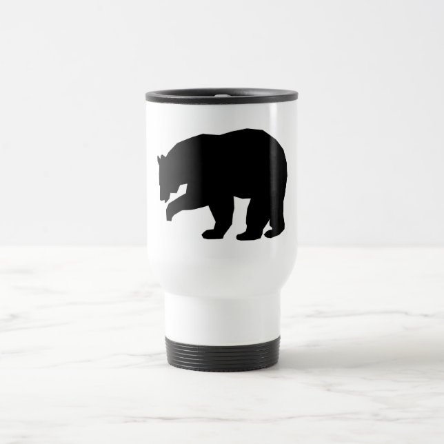 MUG DE VOYAGE OURS NOIR (Centre)