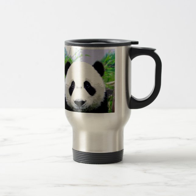 Mug De Voyage Ours Panda (Droit)