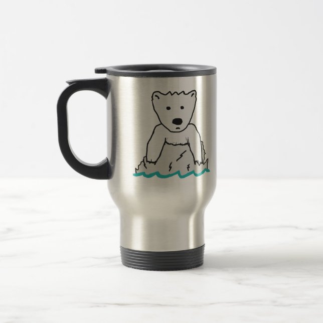 Mug De Voyage Ours polaire (Gauche)