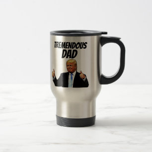 MUG DE VOYAGE PAD DONALD TRUMP VOYAGE EN ACIER INOXYDABLE BOUG D