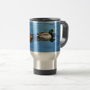 Mug De Voyage Paire de canards colverts