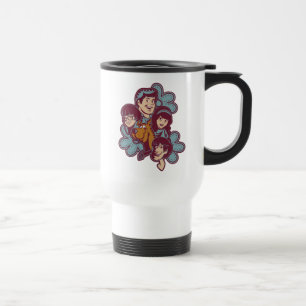 Mug De Voyage Paisely Flower Scooby-Doo and the Gang