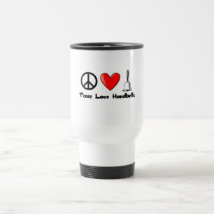 Mug De Voyage Paix, amour, clochettes