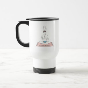 Mug De Voyage Paix Intérieure, Chat Extérieur