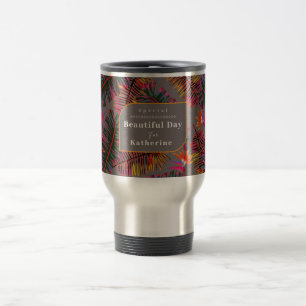 Mug De Voyage Palm Paradise Grey
