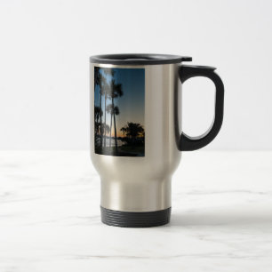 Mug De Voyage Palm Trees Sunrise Destin Floride Voyage Mug