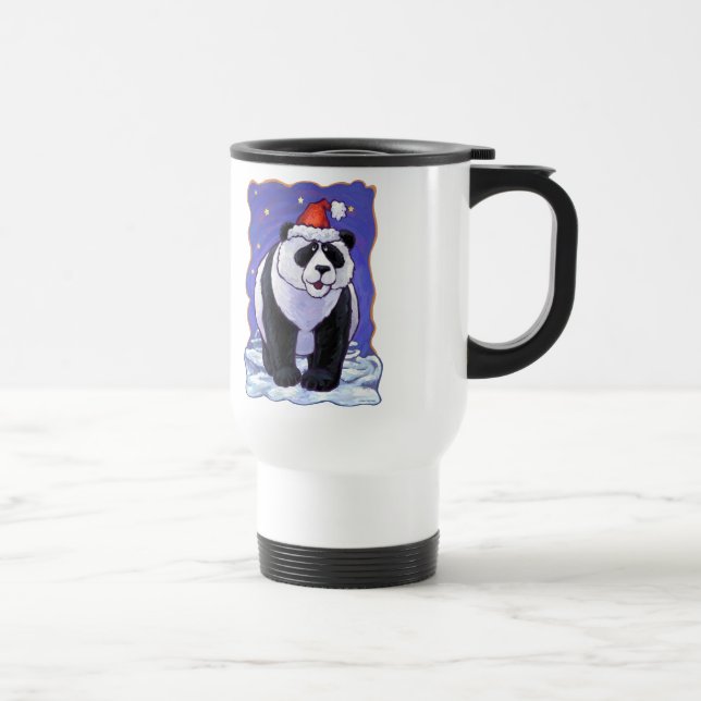 Mug De Voyage Panda Bear Noël (Droite)