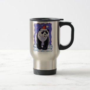 Mug De Voyage Panda Bear Noël
