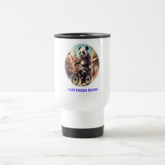 Mug De Voyage Panda Bears (Centre)