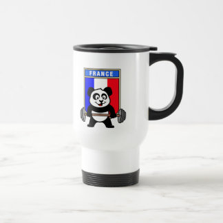 Mug De Voyage Panda haltérophilie France
