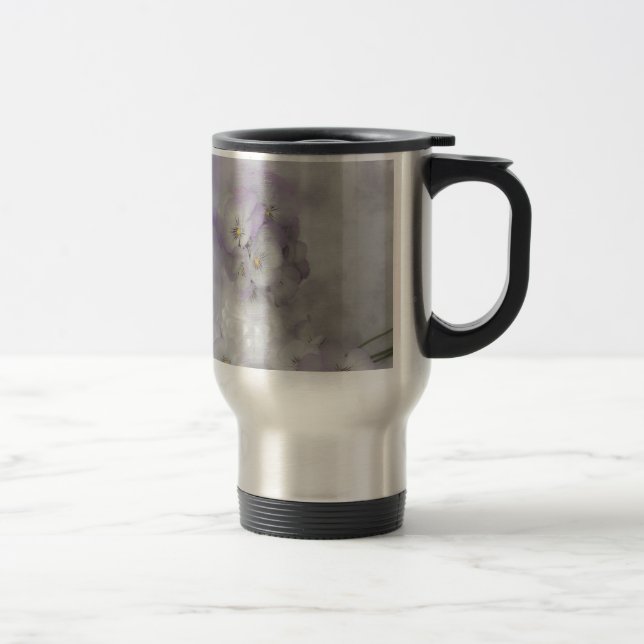 Mug De Voyage Pansies souples (Droit)