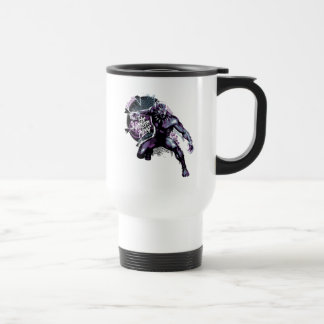 Mug De Voyage Panthère noire| Graphique peint par le roi guerrie