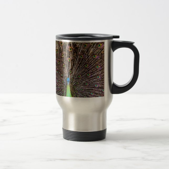 Mug De Voyage Paon (Droit)