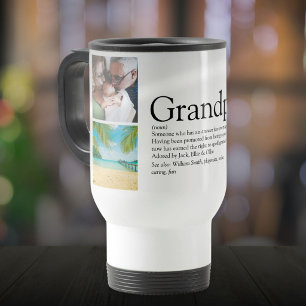 Mug De Voyage Pap Grand-père Papi Définition 4 Photo