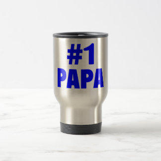 Mug De Voyage Papa #1 (bleu)