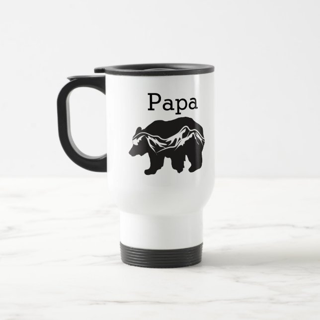 Mug De Voyage Papa Bear Mountain (Gauche)