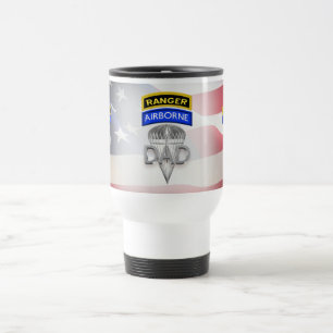Mug De Voyage Papa de l'armée