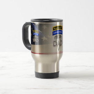 Mug De Voyage Papa de l'armée