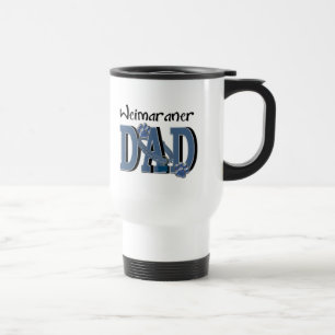 Mug De Voyage PAPA de Weimaraner