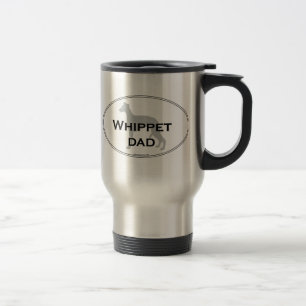 Mug De Voyage Papa de whippet