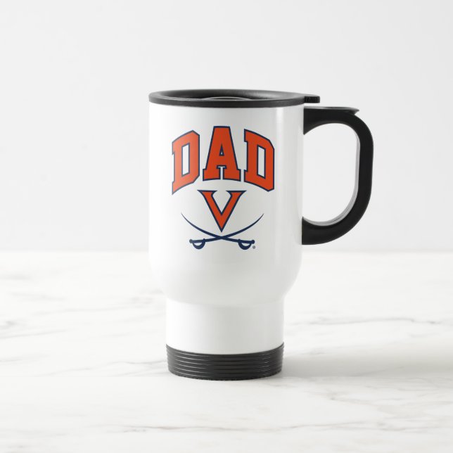 Mug De Voyage Papa des Cavaliers de Virginie (Droite)