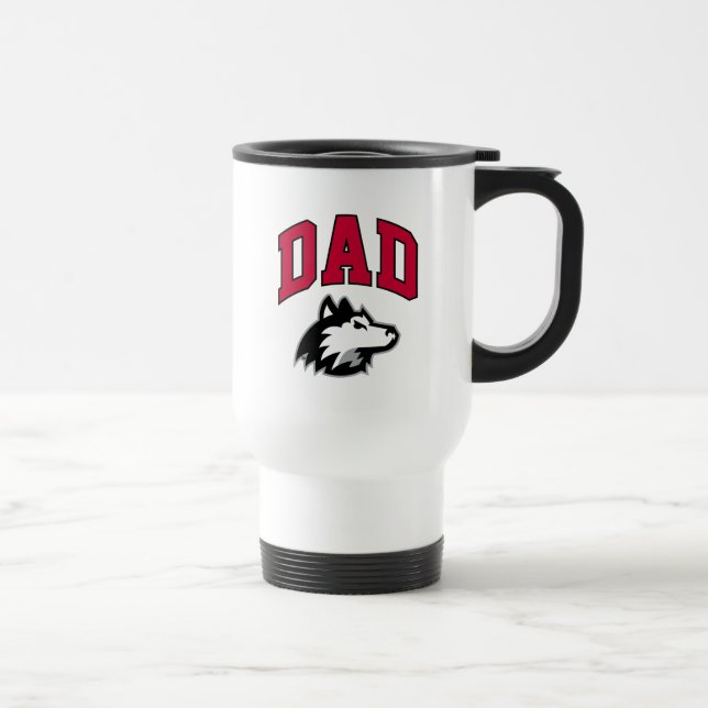 Mug De Voyage Papa Huskies (Droite)