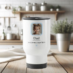 Mug De Voyage Papa personnalisé avec 1 enfant photo | Tu Es Mon<br><div class="desc">Célébrez papa avec une tasse de voyage photo personnalisée qui est aussi pratique que ça fait chaud au coeur! Doté d'une photo d'enfant personnalisée et de l'expression touchante "Vous êtes mon super-héros", cette tasse de voyage est un rappel quotidien d'amour. Idéal pour la fête des pères, les anniversaires, ou simplement...</div>