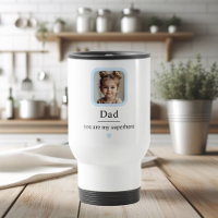 Papa personnalisé avec 1 enfant photo | Tu Es Mon 