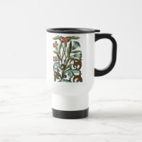 Papier peint floral Art Nouveau Joli