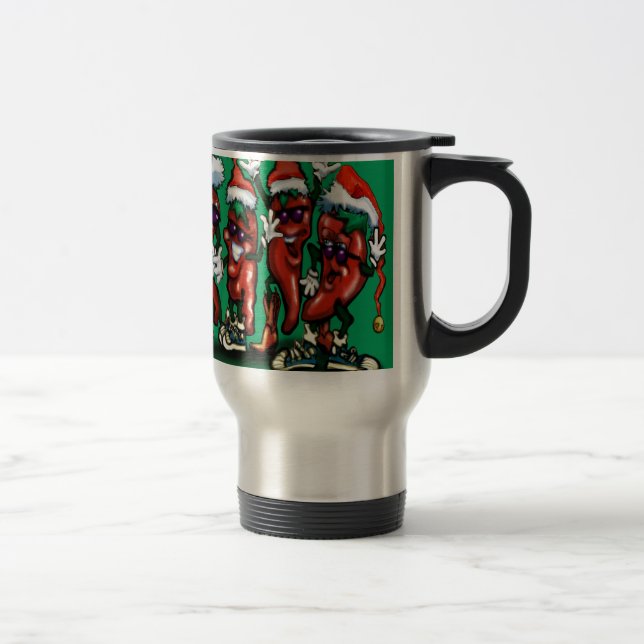 Mug De Voyage Papiers de Noël (Droit)