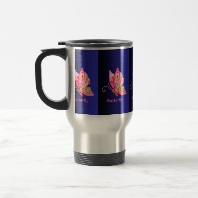 Mug De Voyage Papillon (Gauche)