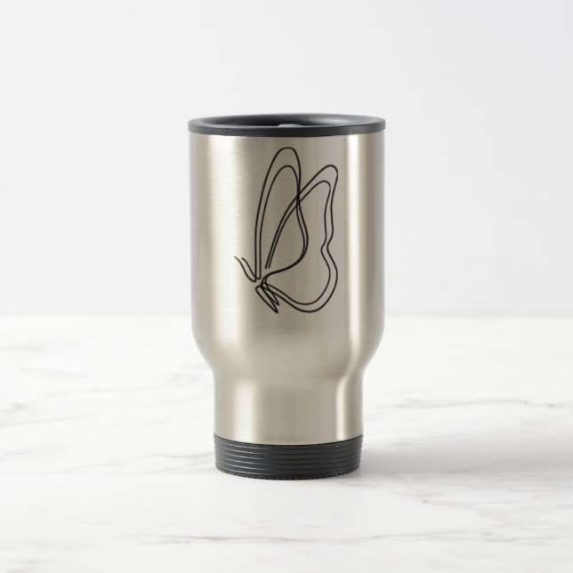 Mug De Voyage papillon (Centre)