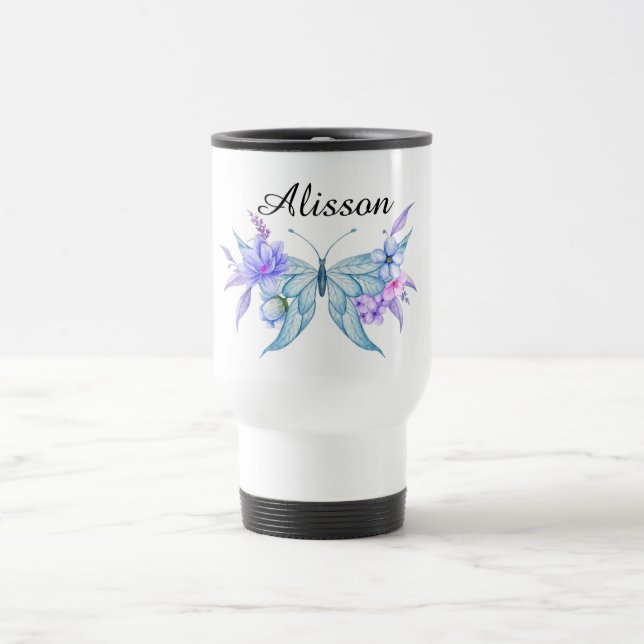 Mug De Voyage Papillon (Centre)