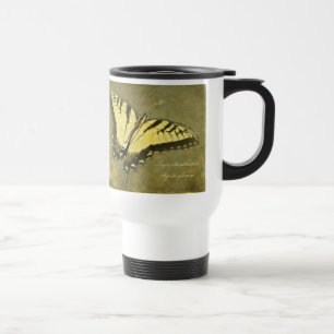 Mug De Voyage Papillon à queue de tigre - Papilio glaucus