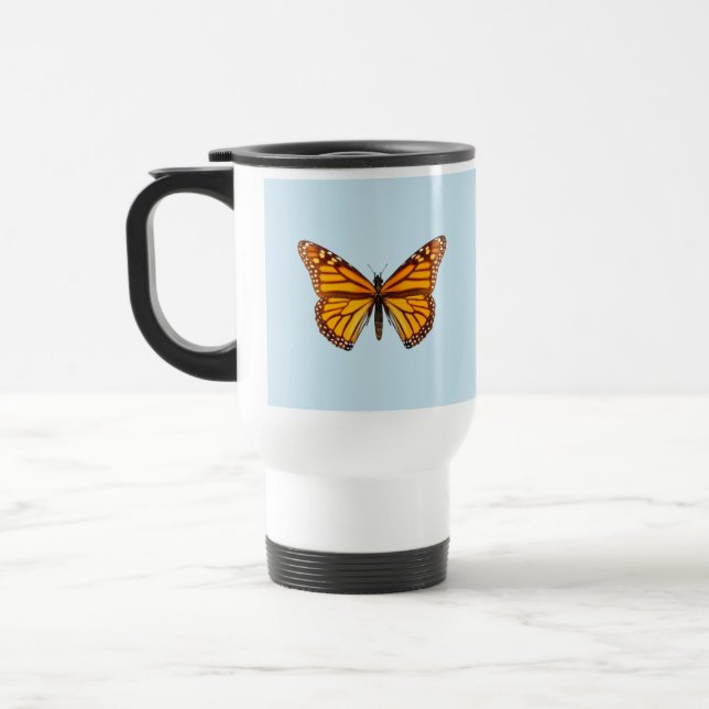 Mug De Voyage Papillon Monarque (Gauche)