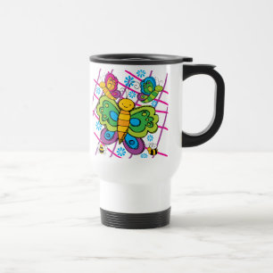Mug De Voyage Papillons