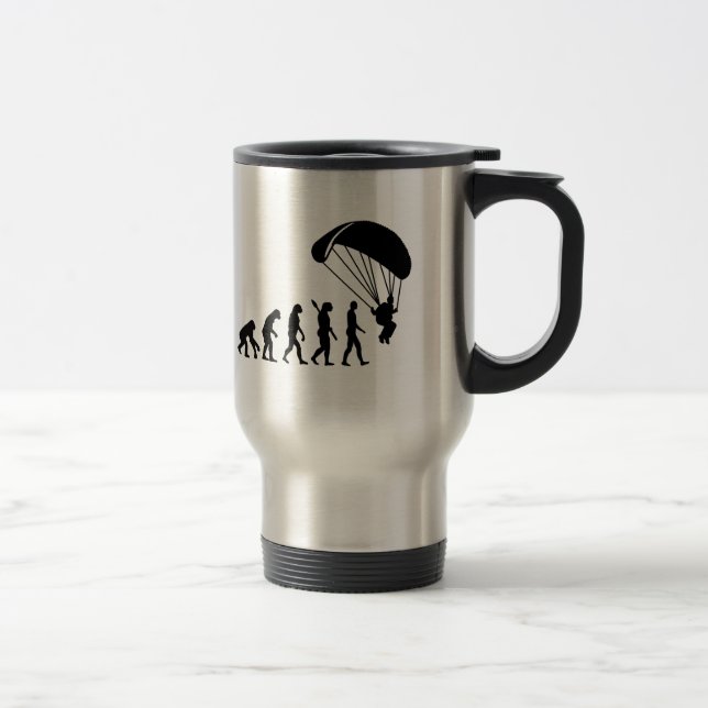 Mug De Voyage Parachutisme d'évolution (Droit)