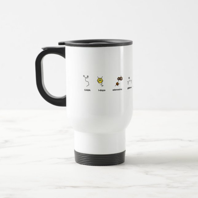 Mug De Voyage Parade Neurotransmetteur (Gauche)